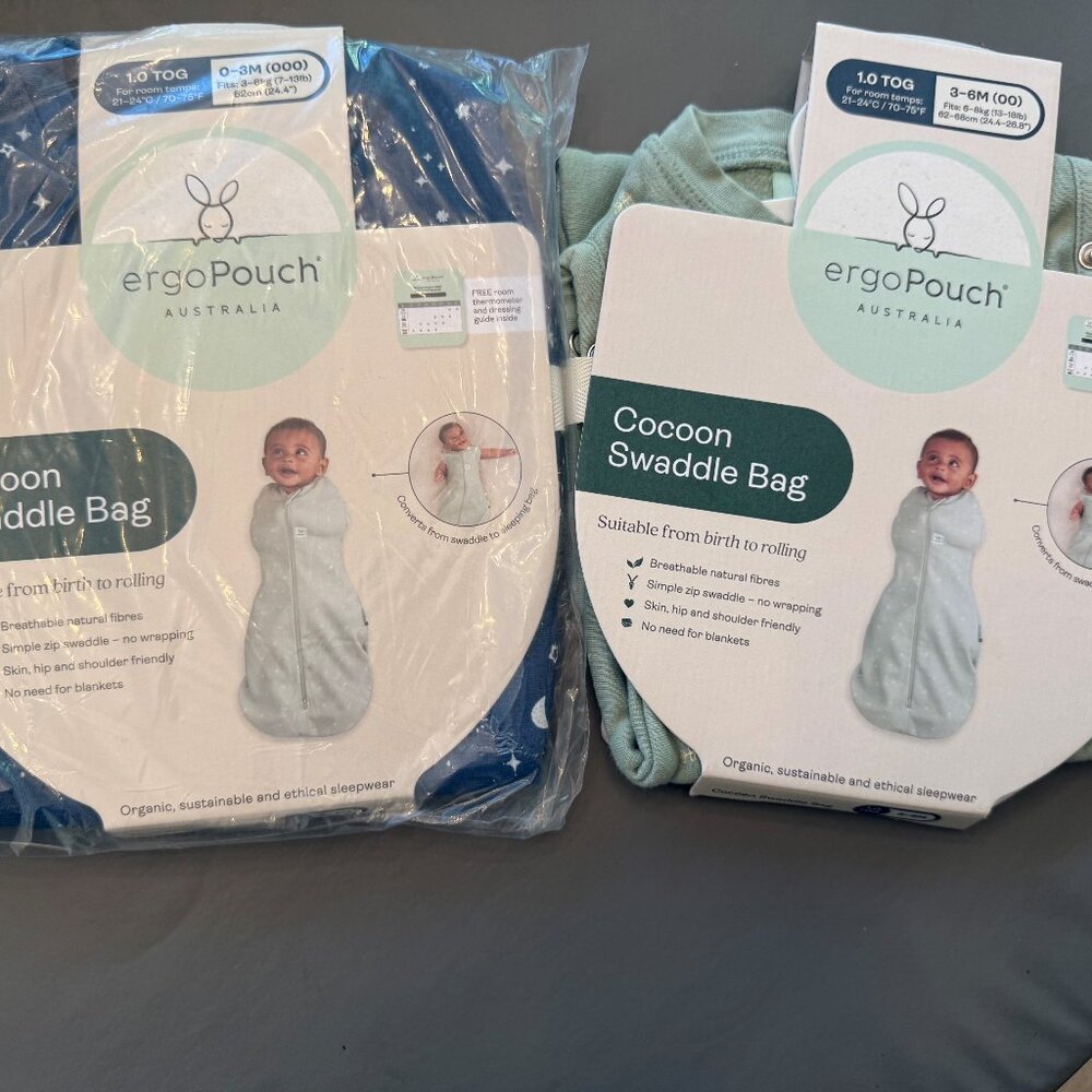 organic cotton baby swaddles bundle